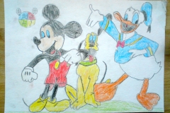Mickey, Pluto a Kačer Donald